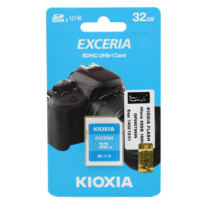 رم اس دی 32 گیگ کیوکسیا Kioxia Exceria U1 C10 100MB/s