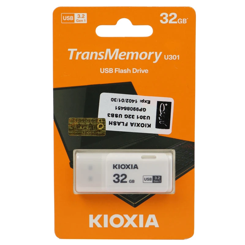 فلش 32 گیگ کیوکسیا Kioxia U301 USB3.2