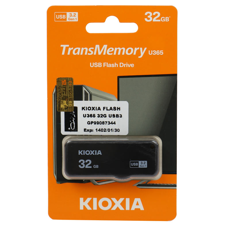 فلش 32 گیگ کیوکسیا Kioxia U365 USB3.2