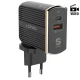 شارژر دیواری فست شارژ دو پورت الدینیو مدل A2502C با توان ۳۶ وات