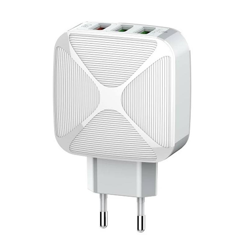 شارژر دیواری فست شارژ LDNIO A3310Q QC3 30W + کابل میکرو یو اس بی