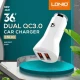 شارژر فندکی فست شارژ الدینیو مدل C511Q