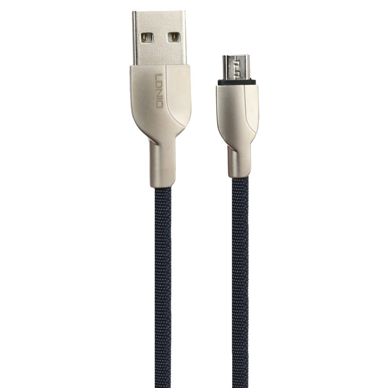 کابل میکرو یو اس بی LDNIO LS412 2.4A 2M