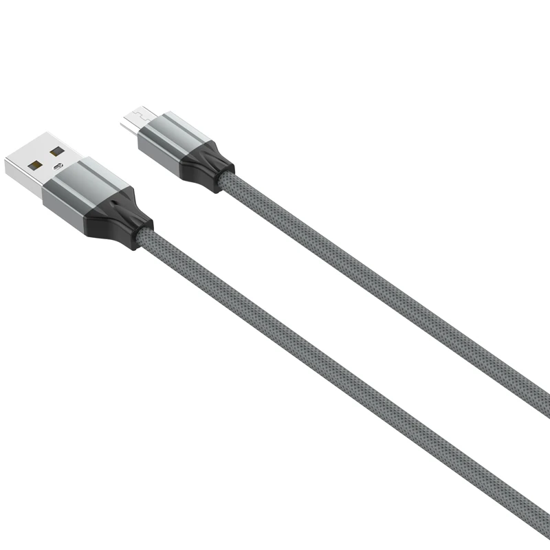 کابل میکرو یو اس بی فست شارژ 2.4 آمپر الدینیو LS442 طول 2 متر