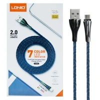 کابل میکرو یو اس بی فست شارژ LDNIO LS462 2.4A 2m