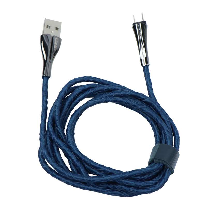کابل میکرو یو اس بی فست شارژ LDNIO LS462 2.4A 2m