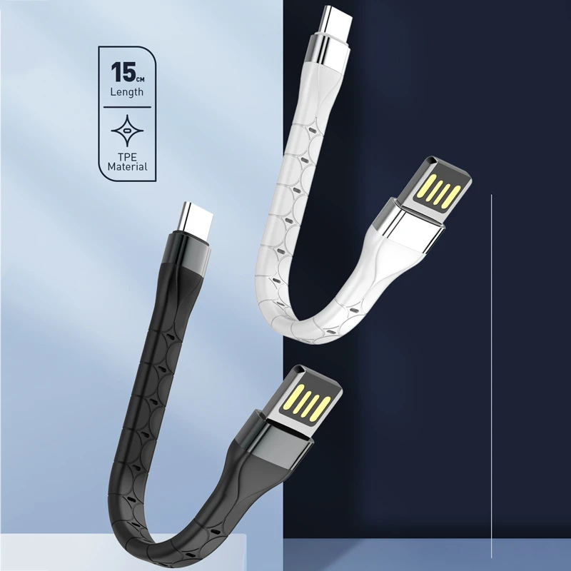 کابل کوتاه Ldnio LS50 15CM Type-C 2.4A