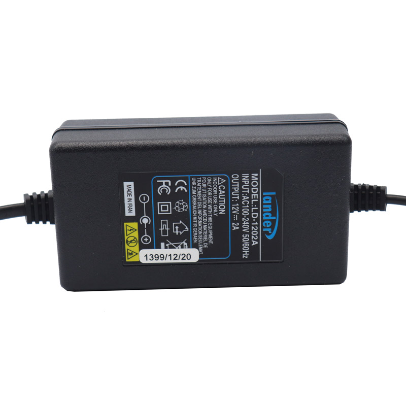 آداپتور برق Lander LD-1202A 12V 2A