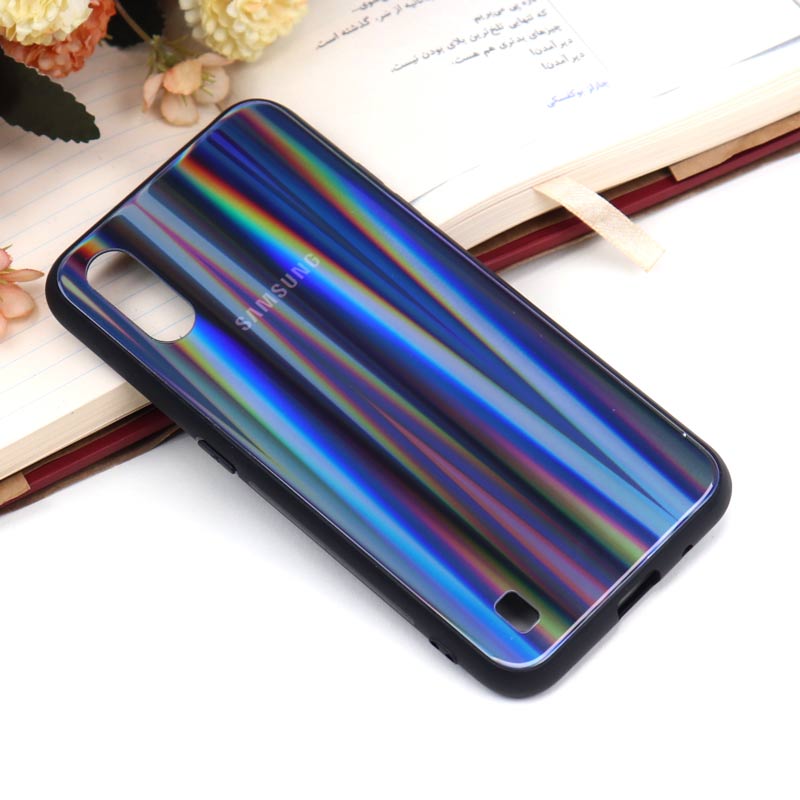 قاب لیزری پشت گلسی Samsung A01