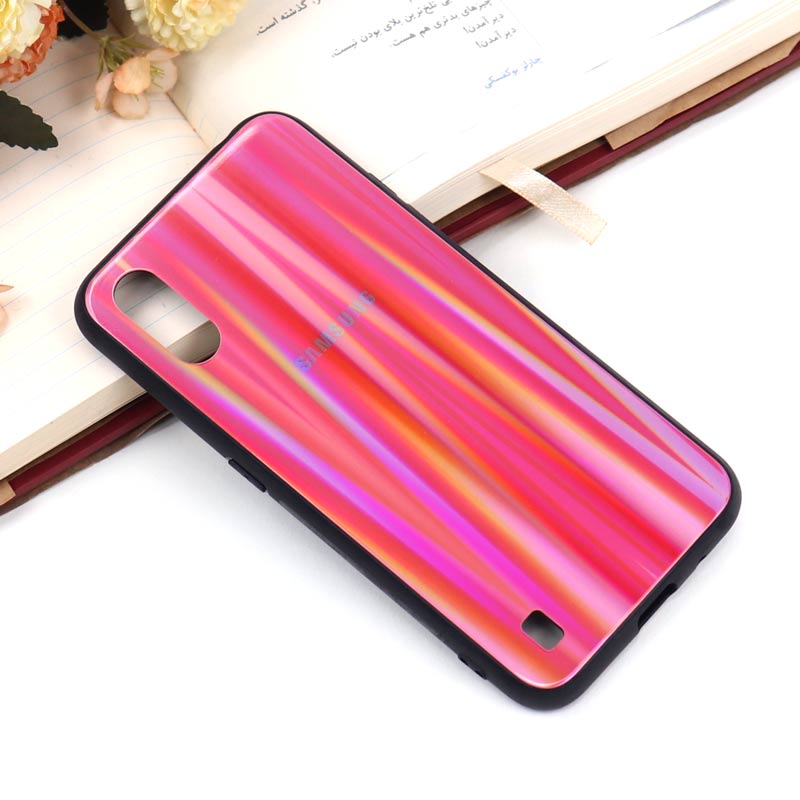 قاب لیزری پشت گلسی Samsung A01
