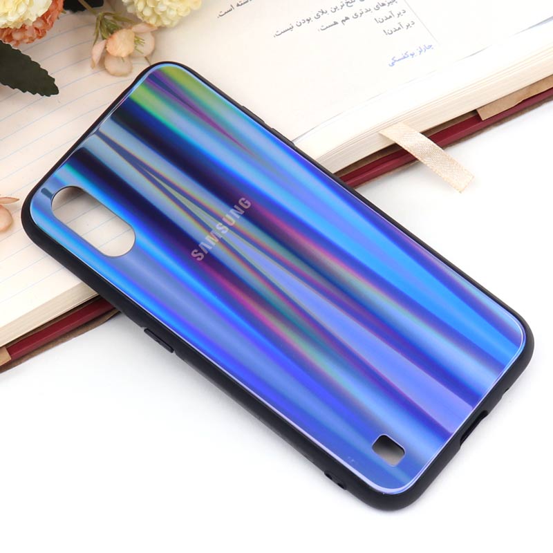 قاب لیزری پشت گلسی Samsung A01