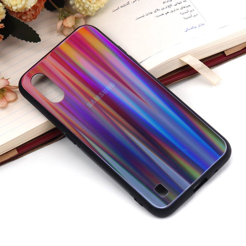 قاب لیزری پشت گلسی Samsung A01