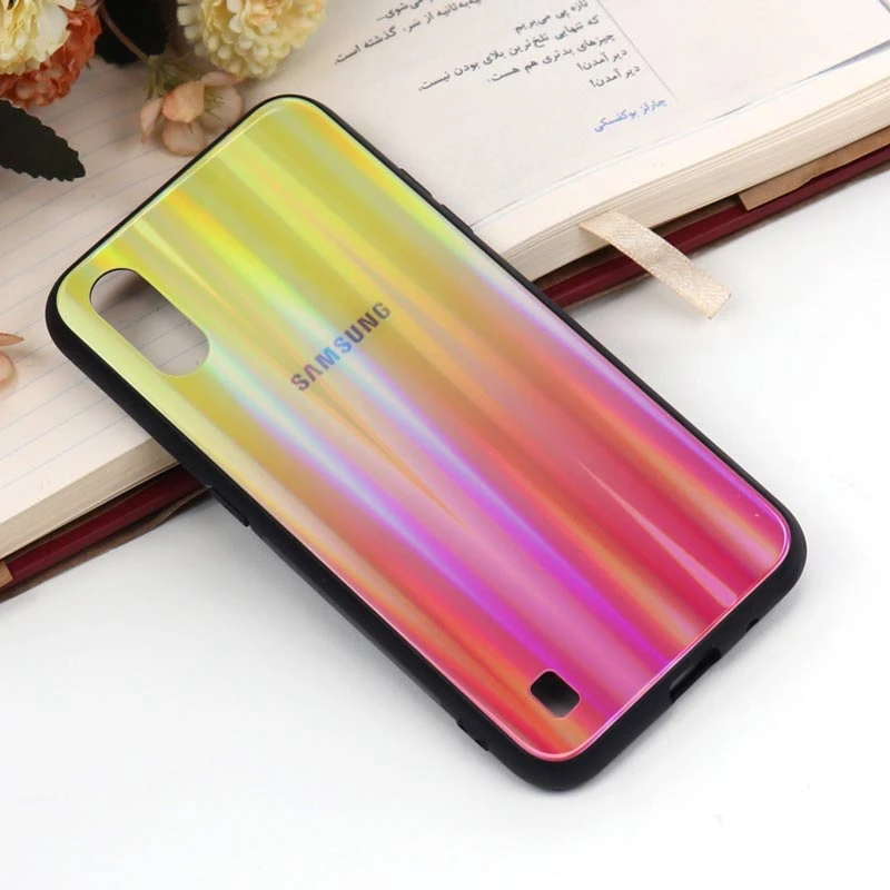 قاب لیزری پشت گلسی Samsung A01