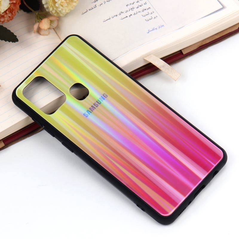 قاب لیزری پشت گلسی Samsung A21s