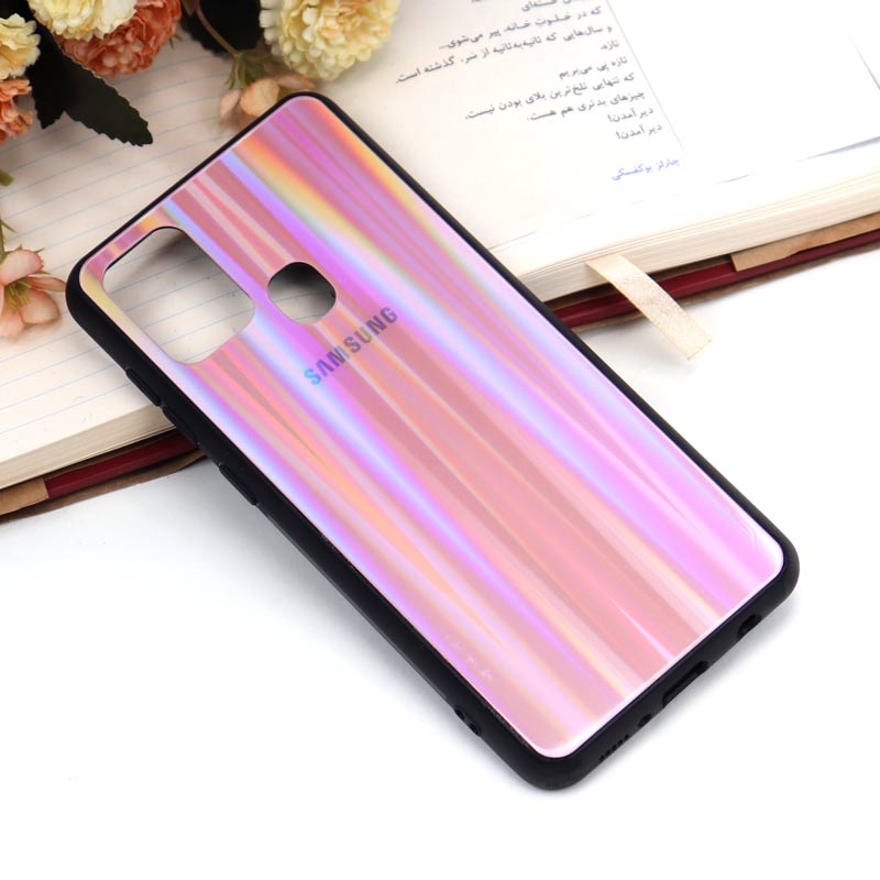 قاب لیزری پشت گلسی Samsung A21s