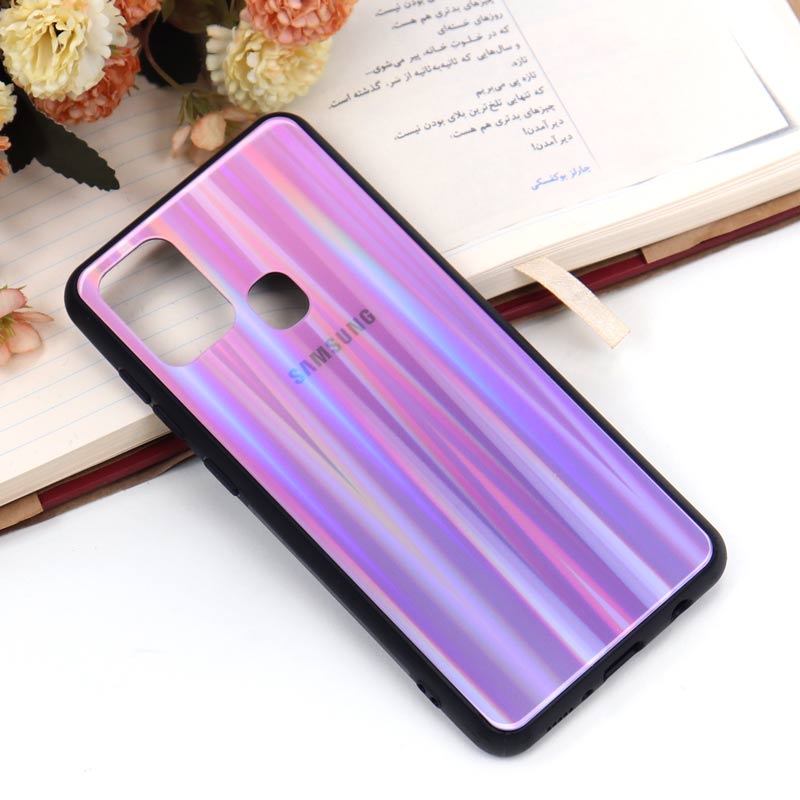 قاب لیزری پشت گلسی Samsung A21s