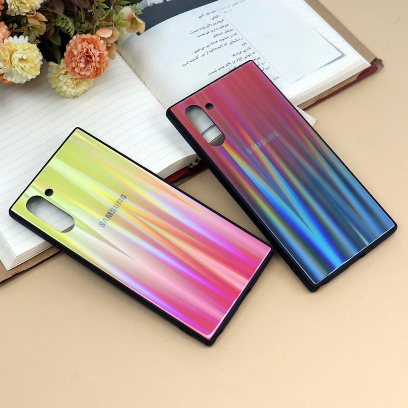 قاب لیزری پشت گلسی Samsung Note 10
