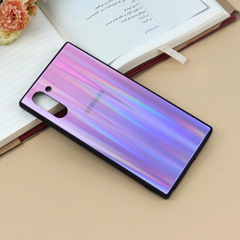 قاب لیزری پشت گلسی Samsung Note 10
