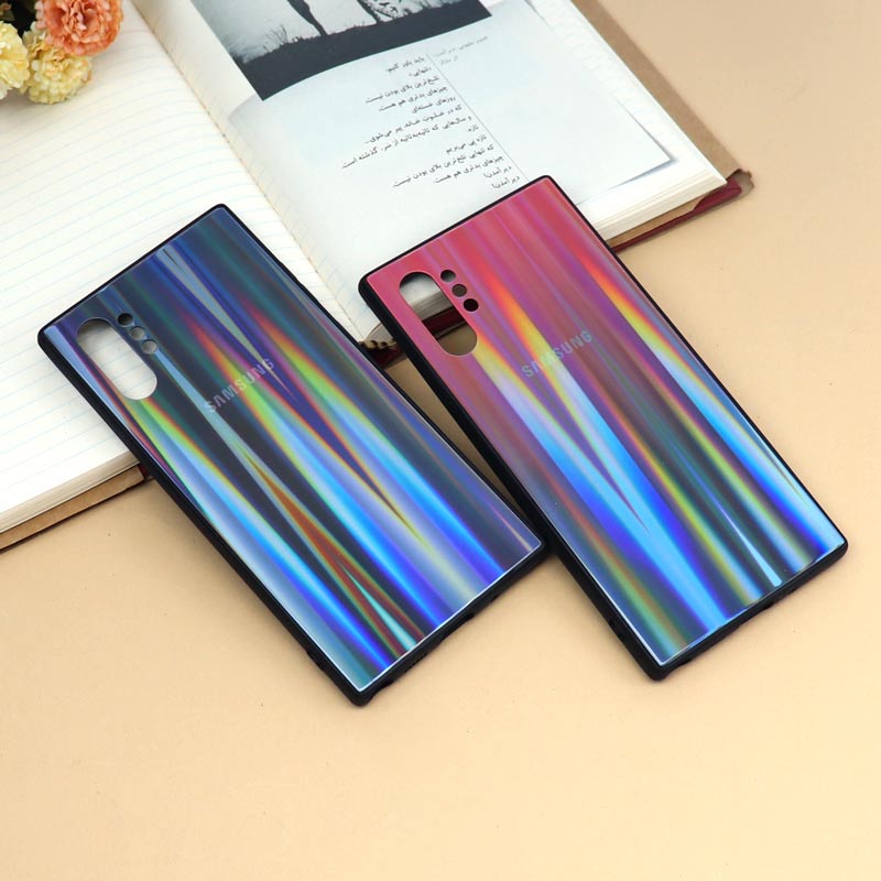 قاب لیزری پشت گلسی Samsung Note 10 Plus