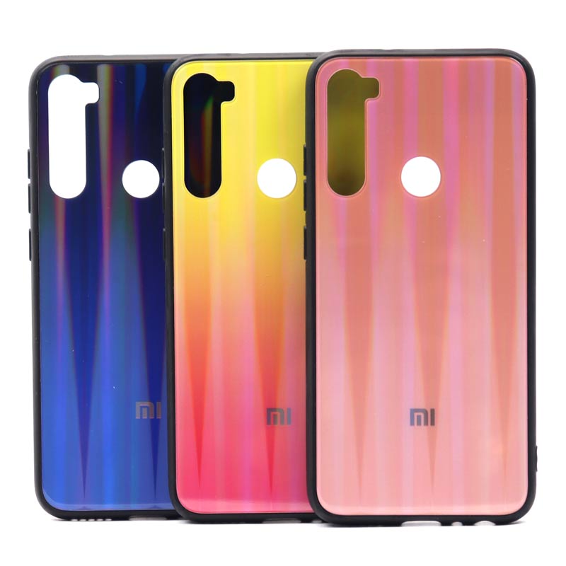 قاب لیزری پشت گلسی Xiaomi Redmi Note 8