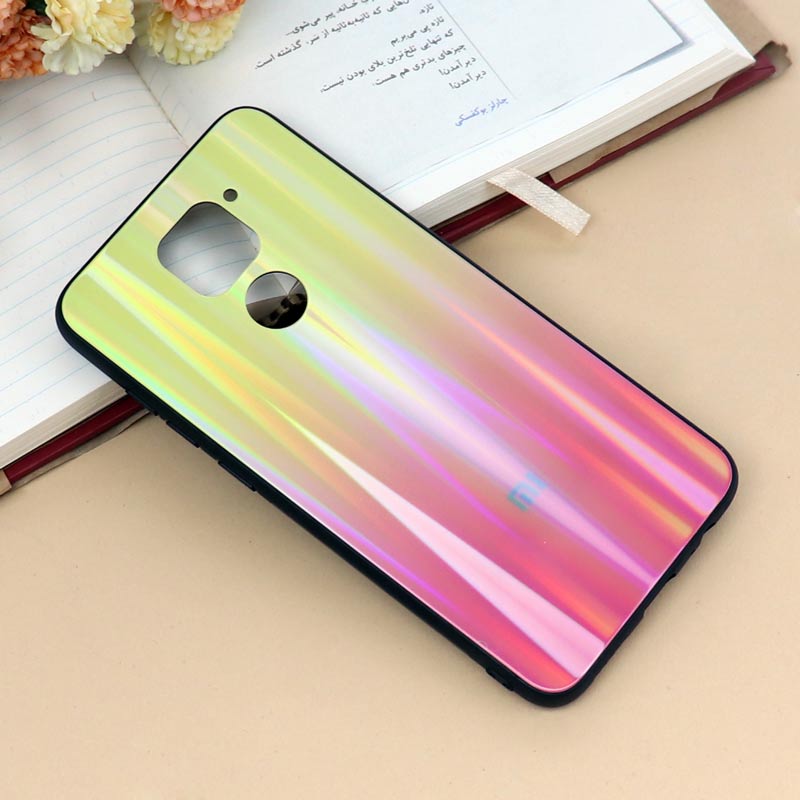 قاب لیزری پشت گلسی Xiaomi Redmi Note 9