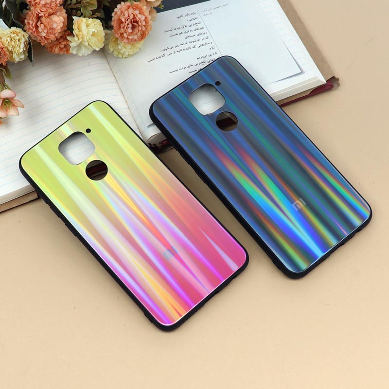قاب لیزری پشت گلسی Xiaomi Redmi Note 9