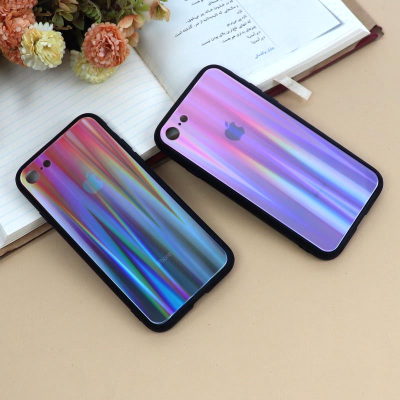 قاب لیزری پشت گلسی iPhone 7/8