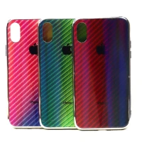 قاب لیزری پشت گلسی iPhone X/XS