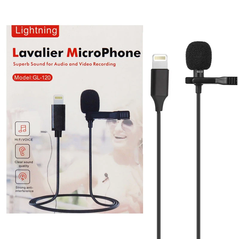 میکروفون یقه ای Lavalier GL-120