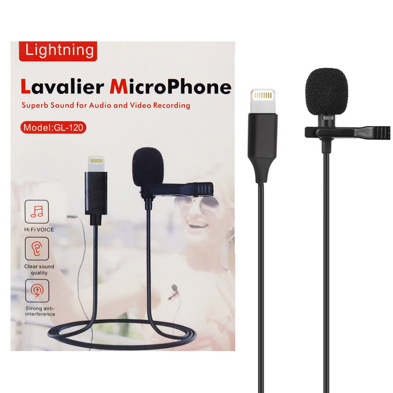 میکروفون یقه ای Lavalier GL-120