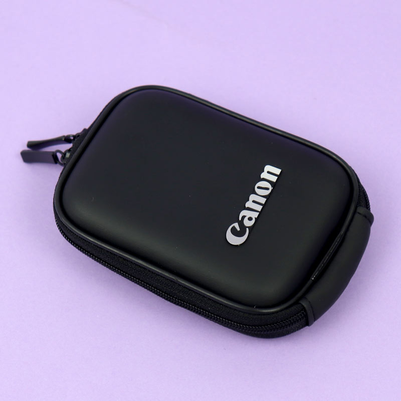 کیف چرمی شارژر و هندزفری Canon