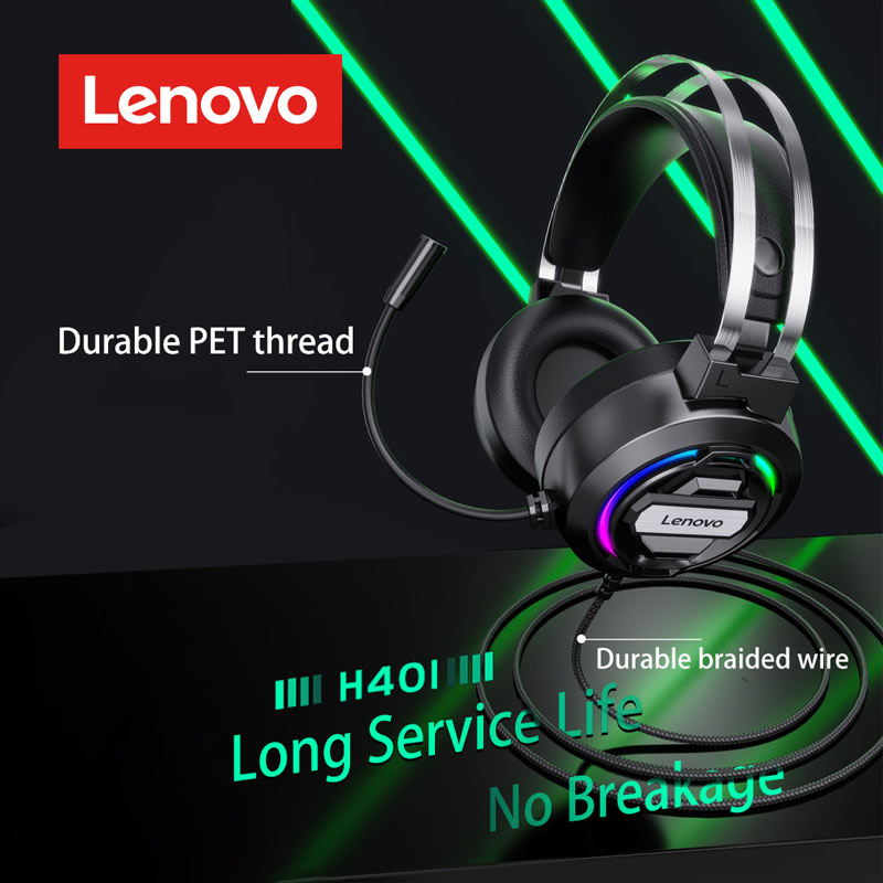 هدست گیمینگ سیم دار Lenovo H401