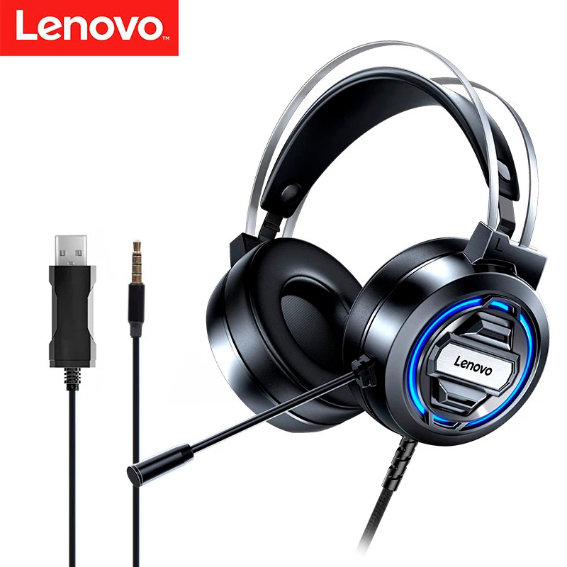 هدست گیمینگ سیم دار Lenovo H401
