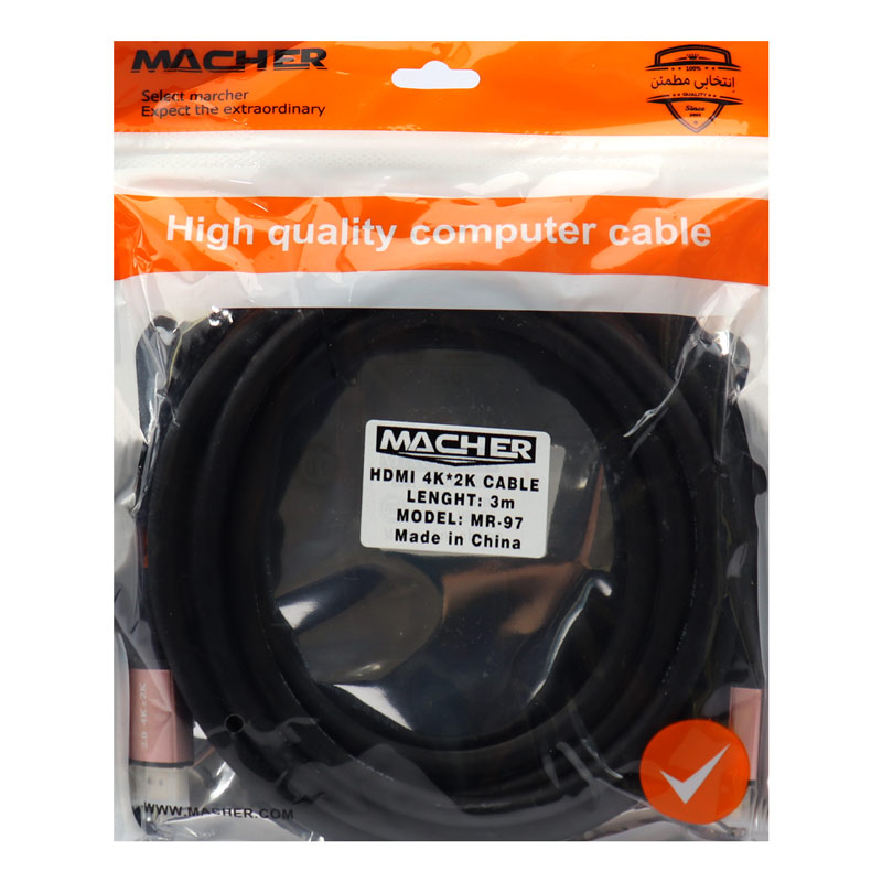 کابل Macher MR-97 4K HDMI 3m
