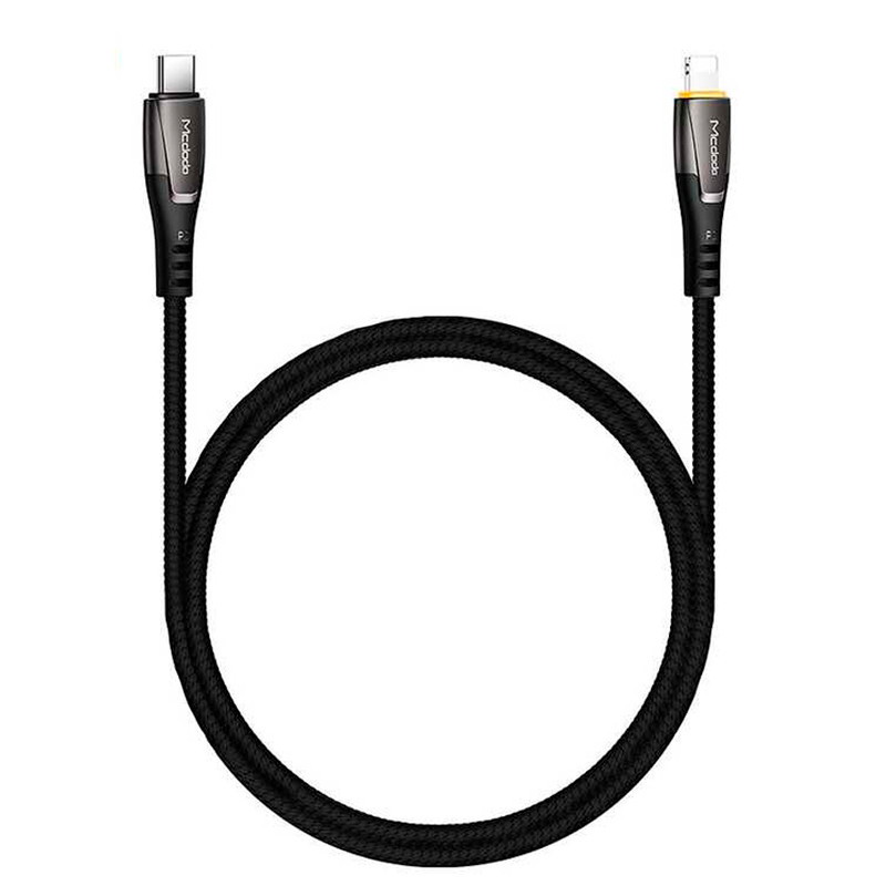 کابل تبدیل فست شارژ Mcdodo CA-7651 Type-C To Lightning PD 36W 1.8m