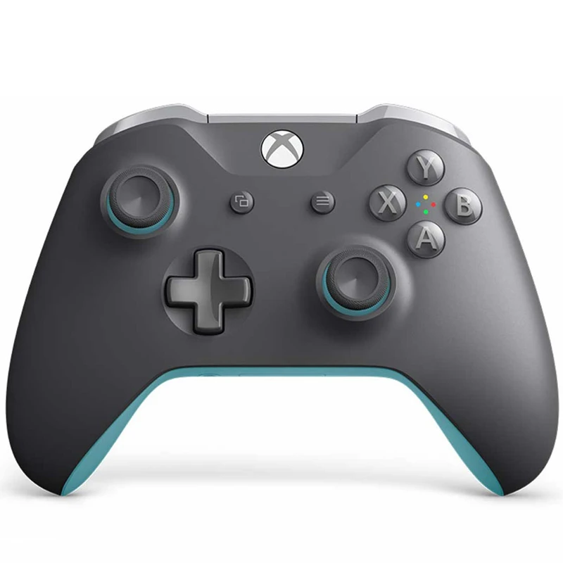 دسته بازی بی سیم Microsoft XBOX One خاکستری آبی