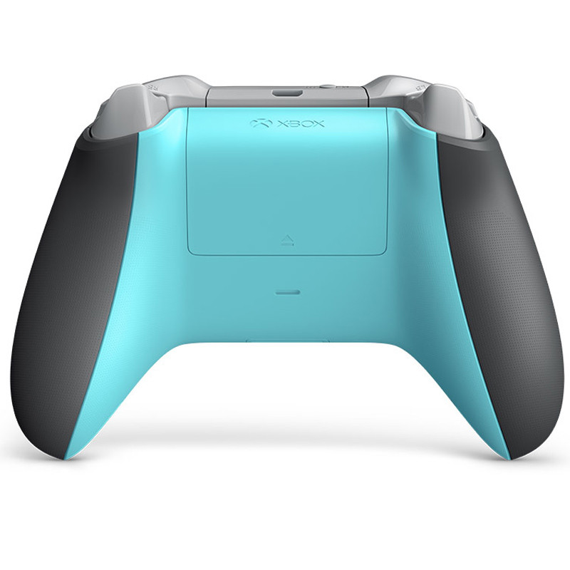 دسته بازی بی سیم Microsoft XBOX One خاکستری آبی