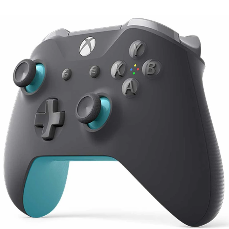 دسته بازی بی سیم Microsoft XBOX One خاکستری آبی