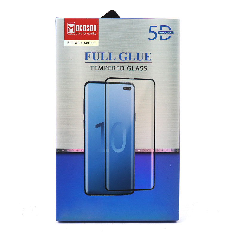 گلس تمام چسب Mocoson 5D سامسونگ S10 Plus