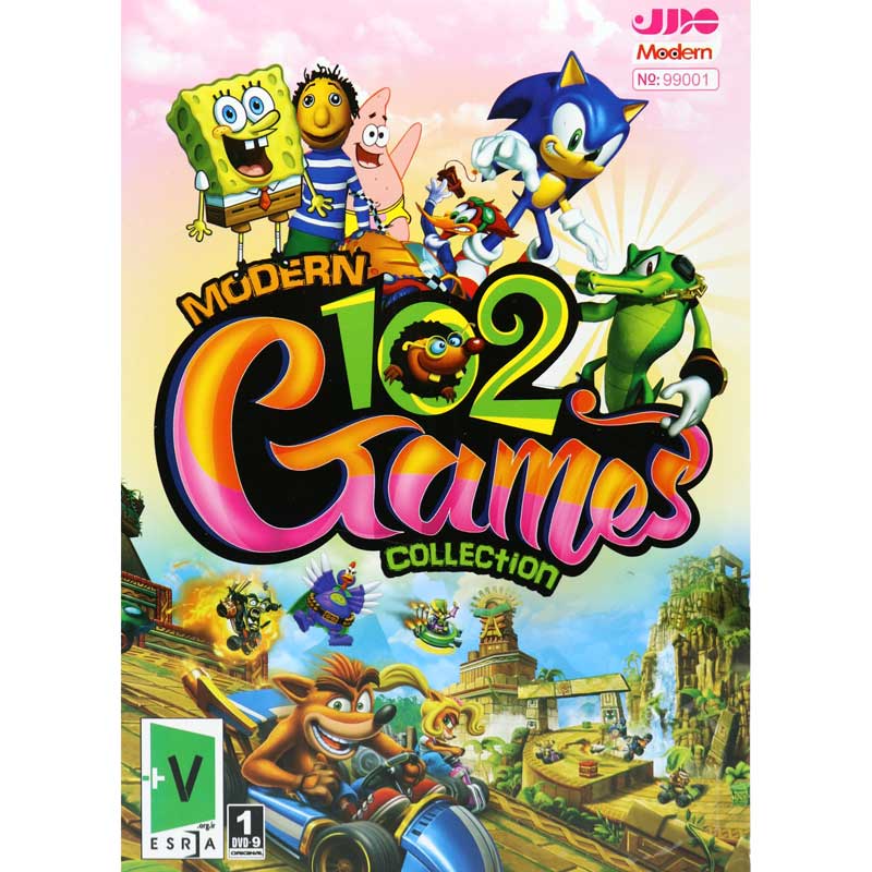 Modern 102 Games Collection PC 1DVD9 مدرن