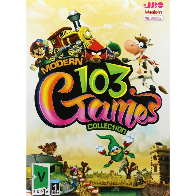 بازی Modern 103 Games Collection 1DVD9 مدرن مناسب برای PC