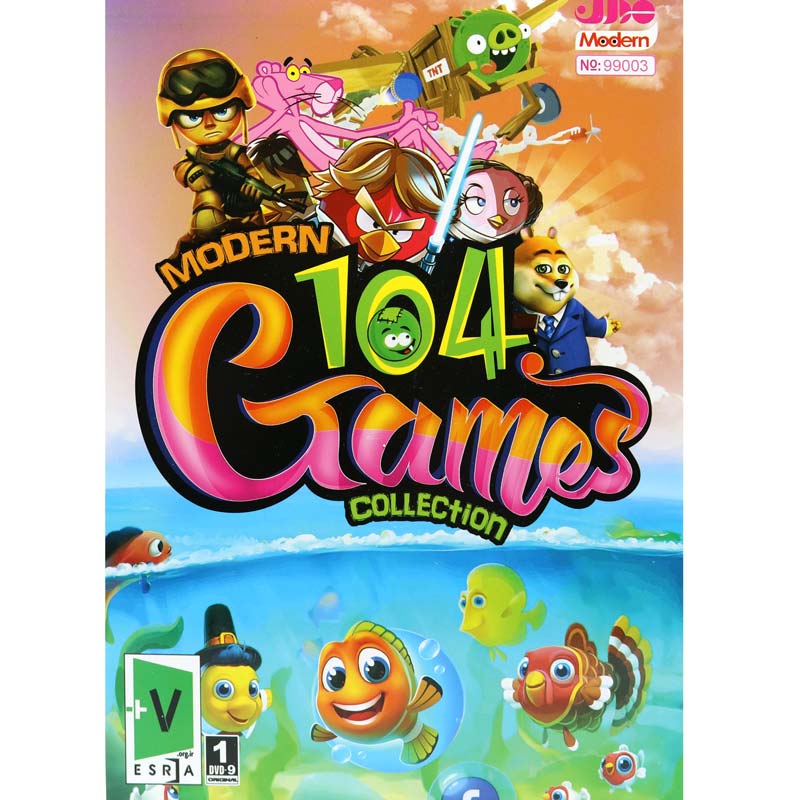 Modern 104 Games Collection PC 1DVD9 مدرن