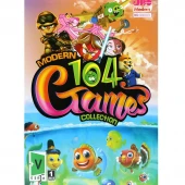 بازی Modern 104 Games Collection 1DVD9 مدرن مناسب برای PC
