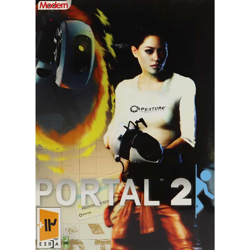 بازی Portal 2 2DVD5 مدرن مناسب برای PC