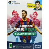 بازی PES 2021 Season Update 2DVD9+1DVD5 + گزارش عادل فردوسی پور نوین پندار مناسب برای PC