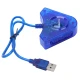 تبدیل دسته پلی استیشن 2 به Macher MR-66 USB
