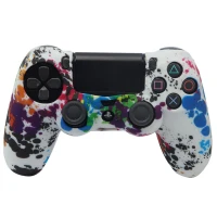 روکش دسته بازی PS4 طرح فانتزی رنگی کد 2
