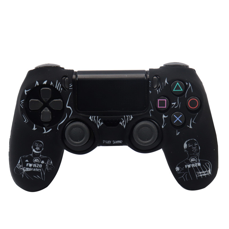 روکش دسته بازی PS4 طرح فیفا 2020 کد 2 + روکش آنالوگ هدیه