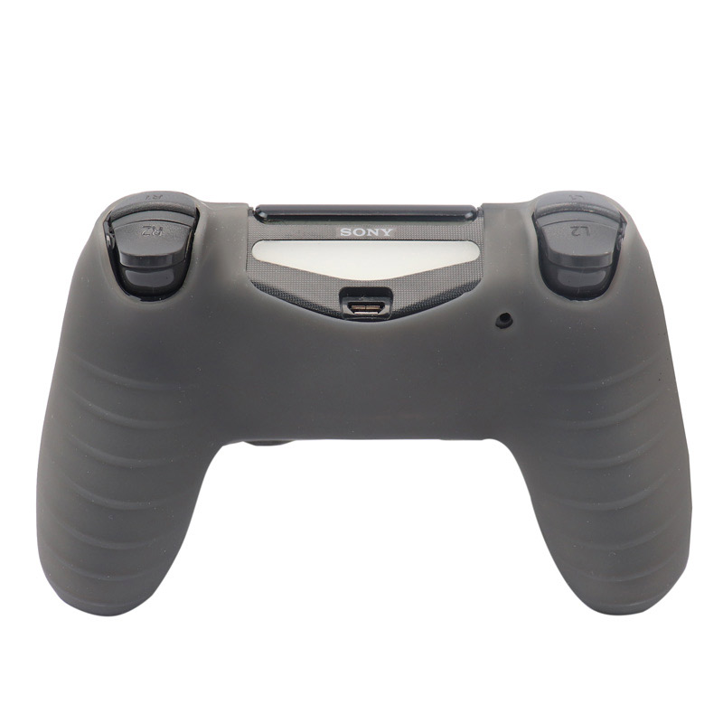 روکش دسته بازی PS4 طرح کله اسکلت زمینه خاکستری + روکش آنالوگ هدیه