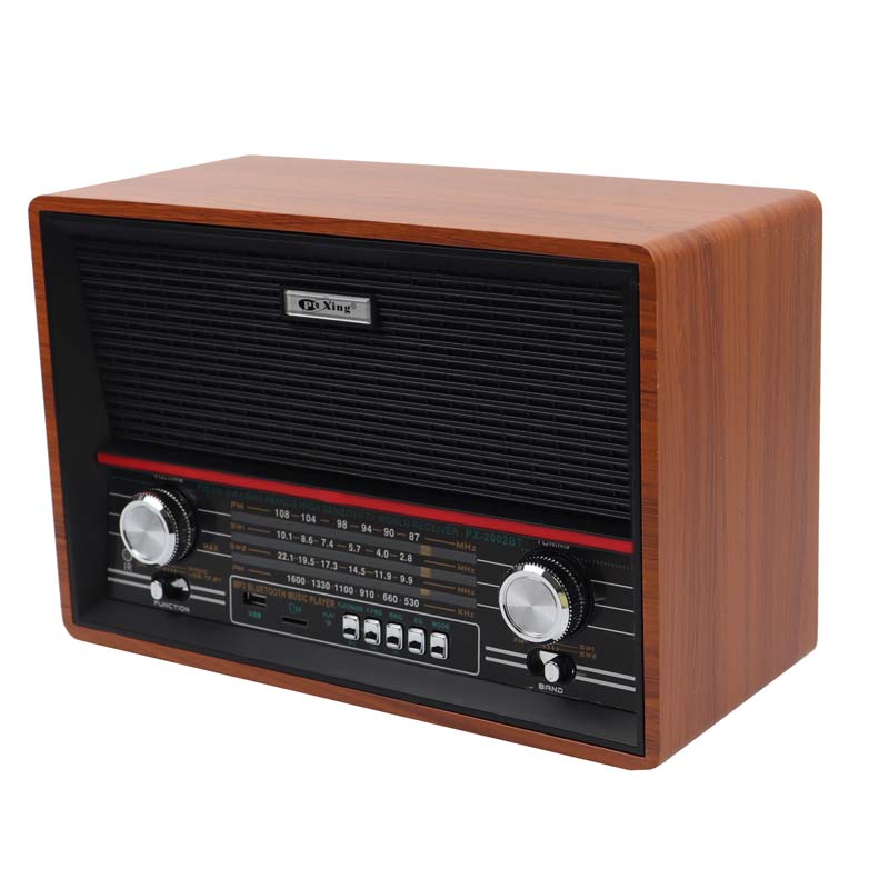 رادیو اسپیکر بلوتوثی رم و فلش خور PUXING PX-2002BT + ریموت کنترل